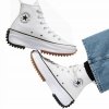 Converse Chuck Taylor All Star Platform wysokie buty trampki damskie na platformie białe